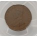 AUSTRALIA 1923 . HALF 1/2  PENNY . PCGS VF25